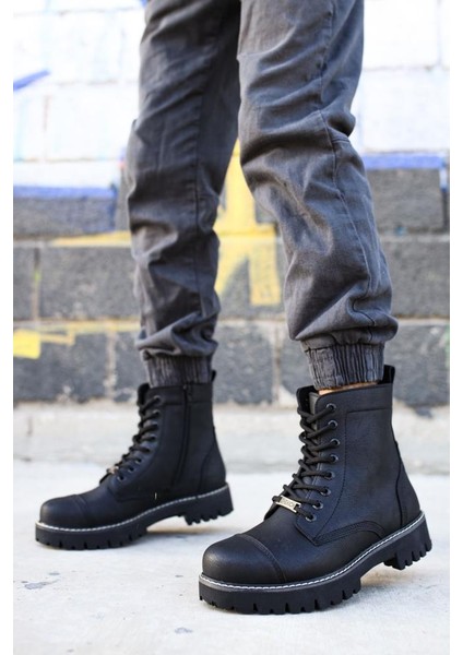 Chekich CH009 Mat St Erkek Bot Siyah modelleri