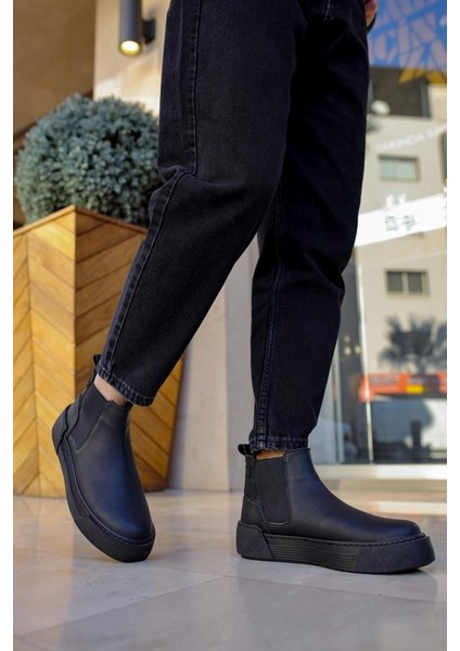 Chekich CH069 Erkek Bot Siyah modelleri