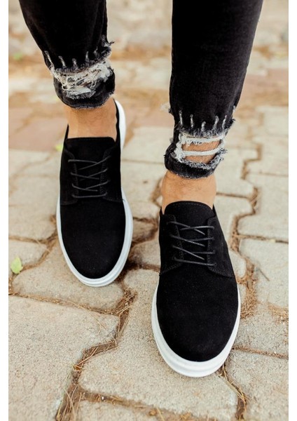 CH003 Süet Bt Erkek Ayakkabı Siyah modelleri