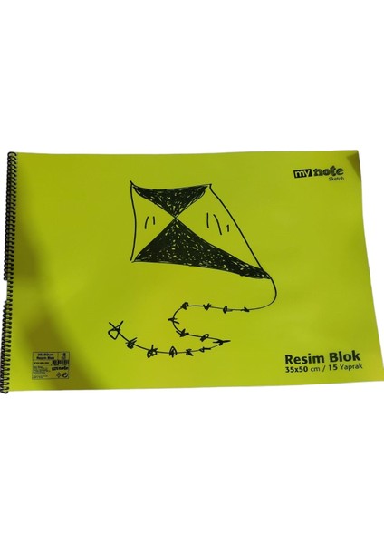 Plastik Islanmaz Yırtılmaz Kapak 15 Yaprak Resim Defteri 35X50 fiyatları