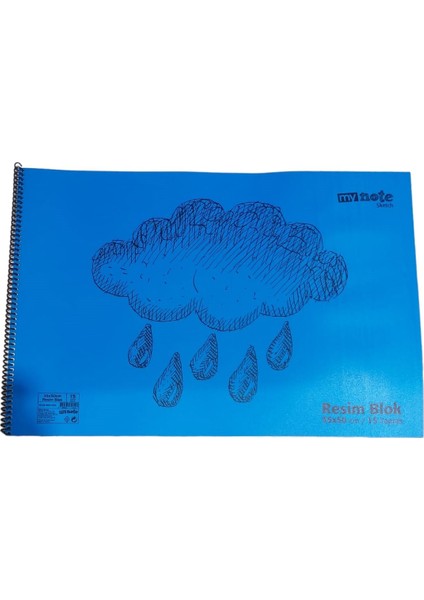 Plastik Islanmaz Yırtılmaz Kapak 15 Yaprak Resim Defteri 35X50 modelleri