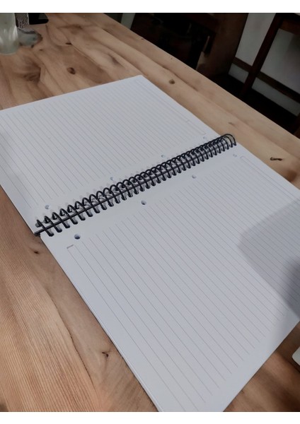 Note Çizgili Defter 160 Yaprak Spiralli A4