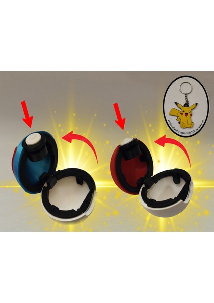 Design Yeni Tuş Mekanizmalı Basınca Açılan Poketopu Parlak Ikili Set