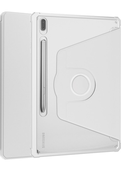 Samsung Galaxy Tab S7 Plus T970 Kılıf Termik Kalem Bölmeli Dönebilen Standlı Kılıf modelleri