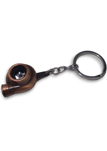 Metal Oto Anahtarlık Turbo Figürlü