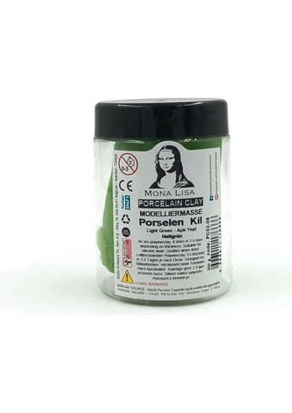 Mona Lisa Porselen Kili 200 gr Şeker Pembe