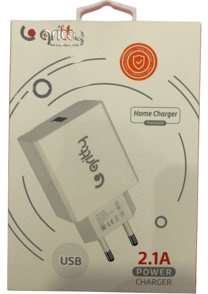 2.1A USB Ev Şarjı ( Şarj Başlığı Usb)