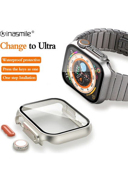 Apple Watch Seri 7/8/9 (45MM) Akıllı Saatinizi Ultra Görünümlü Dönüştürücü Çevirici