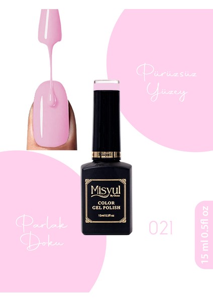 Kalıcı Oje, Uv LED Kalıcı Oje Nail Art 15ML