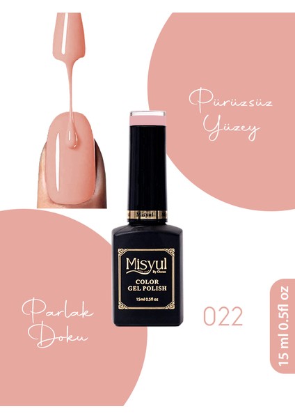 Kalıcı Oje, Uv LED Kalıcı Oje Nail Art 15ML