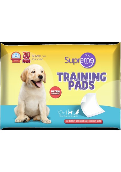 Pet Köpek Eğitim Pedi 60X90 cm 30 Adet