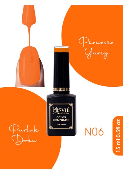 Kalıcı Oje, Uv LED Kalıcı Oje Nail Art 15ML