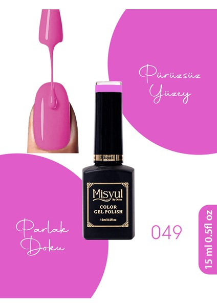 Kalıcı Oje, Uv LED Kalıcı Oje Nail Art 15ML