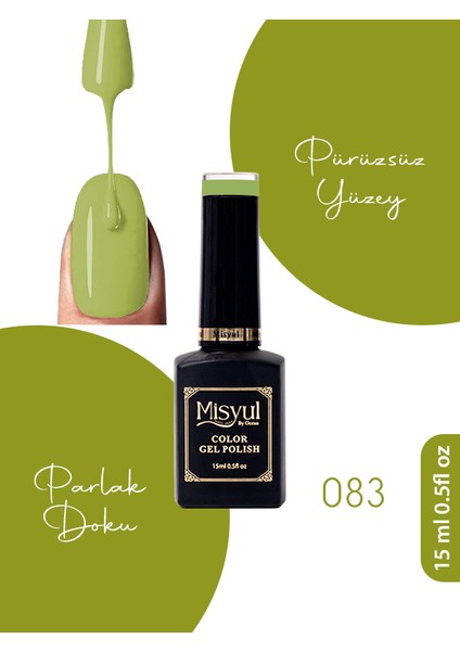 Kalıcı Oje, Uv LED Kalıcı Oje Nail Art 15ML
