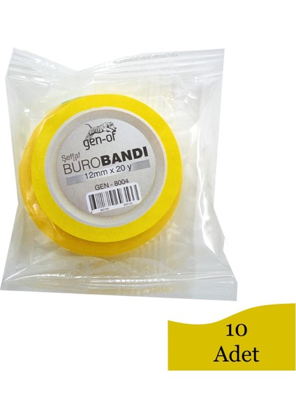 12MMX20YARD(18M) 10 Adet