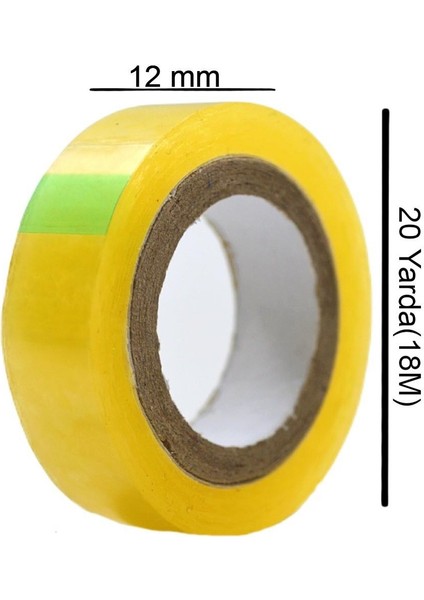 12MMX20YARD(18M) 10 Adet