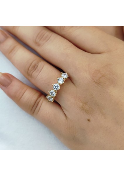 1,5 Carat Beştaş Sarı Altın Yüzük ET74