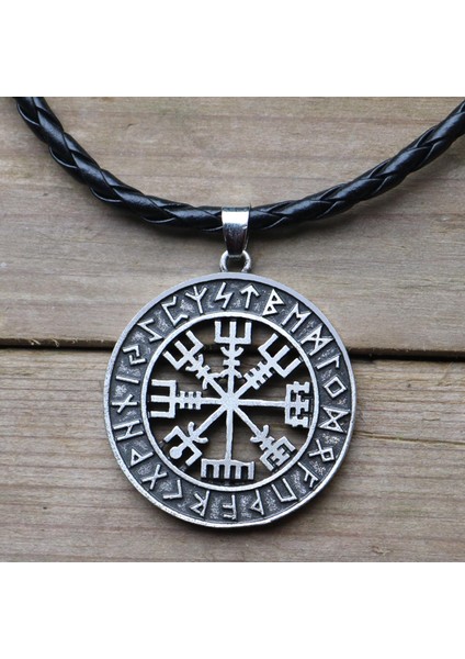 Viking Kolye Muska Koruma Kolye Günlük Giyim Için Şükran Günü Antik Gümüş Pu (Yurt Dışından) fırsatları