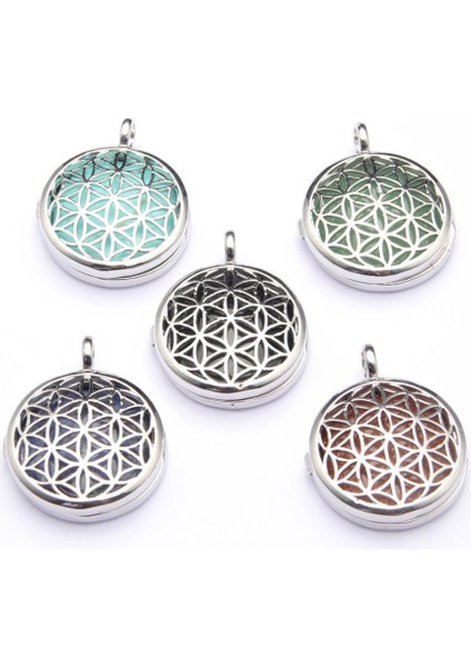 Kristal Çiçek Kolye Mavi 2 (Yurt Dışından) fiyatları