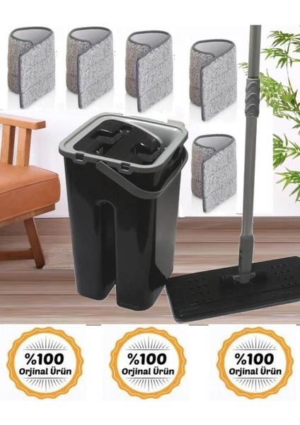 Pratik Mikrofiber Tablet Mop 5 Paspaslı Temizlik Set fiyatları