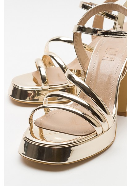 Heas Altın Kadın Topuklu Ayakkabı indirimleri