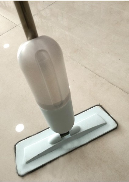 Metal Sap Büyük Su Tanklı Türkmal Microfiber Paspaslı Spreyli Mop