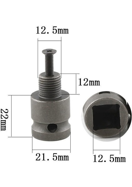 1/2 Somun Sıkma Matkap Mandren Adaptör Somun Sökme Makinesini Mandrene Çevirici Paratı