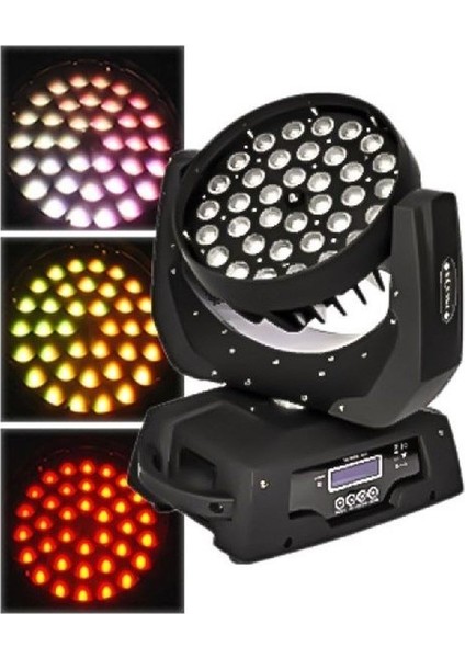 Zoom 360 36X10 Watt LED Wash Moving Head Robot