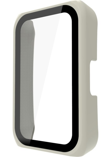 Huawei Band 7/honor Band 6 Tam Koruma Pc Kapak Temsilli Cam Ekran Koruyucu ile Izleme Kılıfı Kayısı (Yurt Dışından)