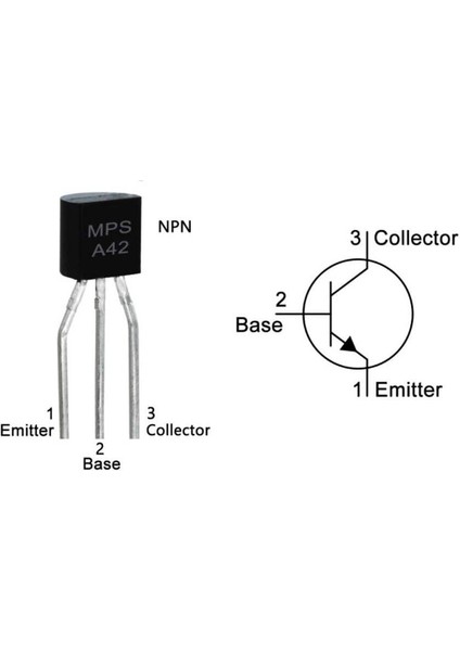 Sanec MPSA42 Npn Tht Transistör To-92