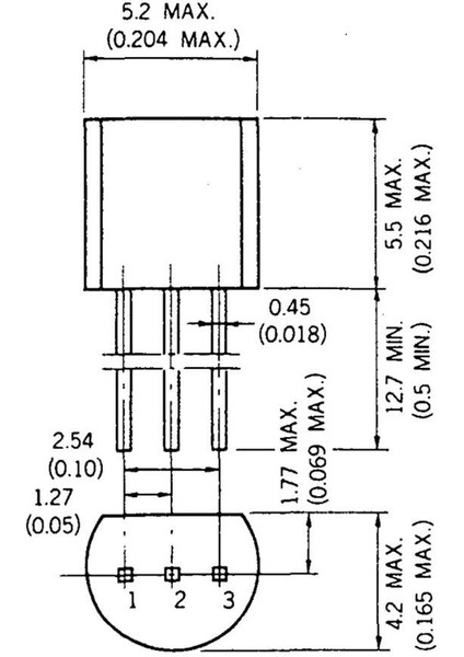 Sanec MPSA42 Npn Tht Transistör To-92