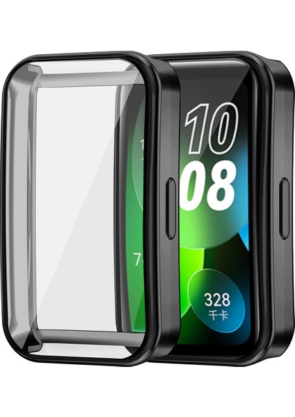 Huawei Band 8 Tpu Için Enkay Hat Prensi Tpu Izleme Kılıfı Elektrokaplama Anti Damla Kapak Ekran Koruyucusu (Yurt Dışından)