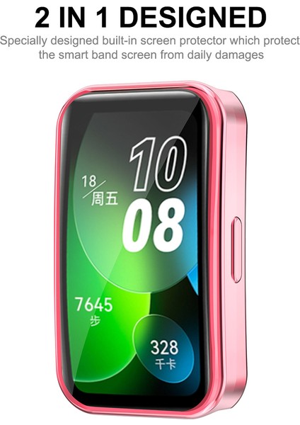 Huawei Band 8 Tpu Için Enkay Hat Prensi Tpu Izleme Kılıfı Elektrokaplama Anti Damla Kapak Ekran Koruyucusu (Yurt Dışından) fiyatları