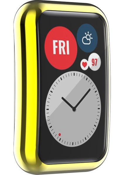 Elektrokürleştirilmiş Tpu Kapak Huawei Watch Fit Tia B09 (Yurt Dışından) fiyatları