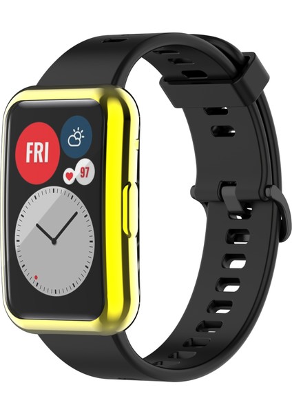 Elektrokürleştirilmiş Tpu Kapak Huawei Watch Fit Tia B09 (Yurt Dışından) indirimleri