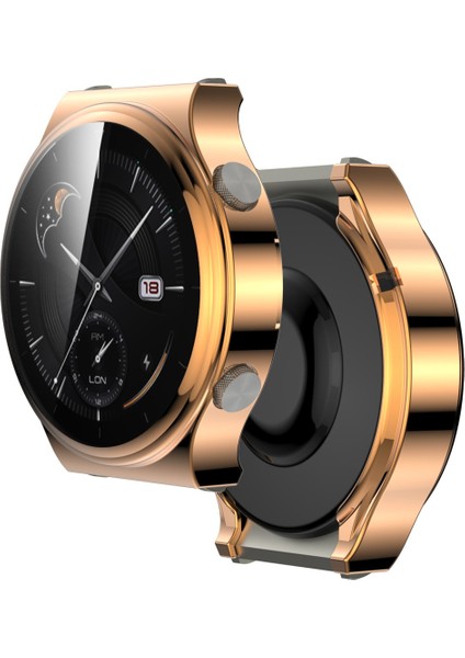 Huawei Watch Gt 2 Pro/klasik/sport Için Temperli Cam Ekran Koruyucu Elektroklokal Tpu Çerçeve Kılıfı (Yurt Dışından) fiyatları