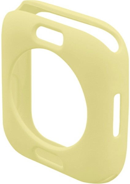 Apple Watch Serisi 7/8 41MM Şeker Renk Yumuşak Tpu Akıllı Saat Kılıf Çerçevesi Kapak Koruyucusu Sarı (Yurt Dışından) fırsatları