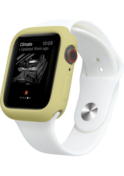 Apple Watch Serisi 7/8 41MM Şeker Renk Yumuşak Tpu Akıllı Saat Kılıf Çerçevesi Kapak Koruyucusu Sarı (Yurt Dışından) indirimleri