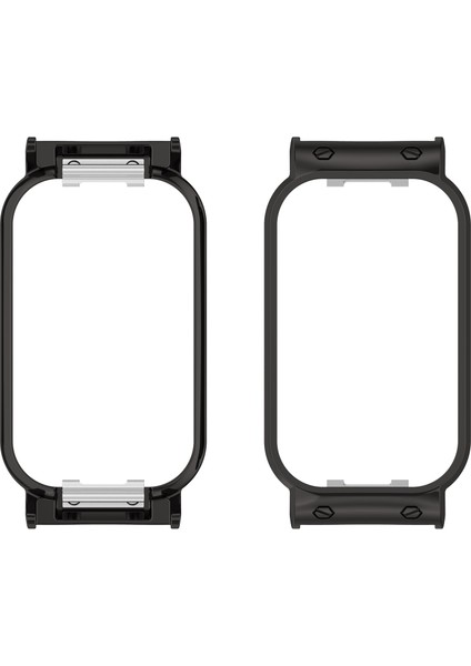 Xiaomi Redmi Band 2 18MM Koruyucu Kapak Çerçevesi Koruması Için Metal Izleme Kılıfı (Yurt Dışından)