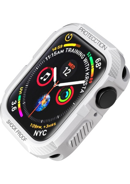 Apple Watch Serisi 7/8 41MM / Seri 6/5/4 / Se / Se (2022) 40MM Şok Geçirmez Yumuşak Tpu Akıllı Saat Kasası Kapağı (Yurt Dışından)