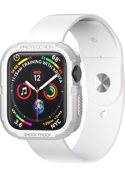 Apple Watch Serisi 7/8 41MM / Seri 6/5/4 / Se / Se (2022) 40MM Şok Geçirmez Yumuşak Tpu Akıllı Saat Kasası Kapağı (Yurt Dışından)