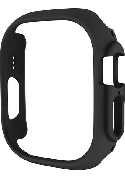 Apple Watch Için Ultra 49MM Kauçuk Sert Pc Kılıfı Önlem Anti Çizelge Karşı Çerçeve Kapağı Temperli Cam Film (Yurt Dışından) fiyatları