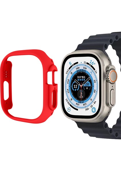 Apple Watch Ultra 49MM Hızlı Sürüm Izle Kılıfı Spor Kılıfı Pc Kılıfı Yarı Kaplama Izle Koruyucu (Yurt Dışından)