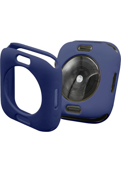 Apple Watch Serisi 7 /8 41MM Şeker Renk Yumuşak Tpu Akıllı Izleme Kılıf Çerçevesi Kapak Koruyucusu Safir (Yurt Dışından) fiyatları