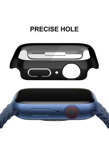 Enkay Şapka Prens Elektrokaplatma Pc Anti Drop Anti Drop Akıllı Izleme Koruyucu Kılıf, Apple Watch Serisi 7 /8 41MM Için 9h Temperli Cam Ekran Koruyucu (Yurt Dışından) fırsatları
