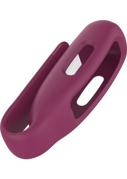 Fitbit Inspire 3 / Inspire 2 / Ace 3 Silikon Klip Tutucu Koruyucu Kılıf Anti Drop Fitness Tracker Kapağı Şarap Sı (Yurt Dışından) indirimleri