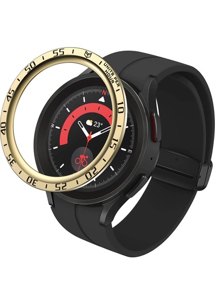 Samsung Galaxy Için Watch 5 Pro 45MM Metal Izleme Kılıfı Kapak Hızlı Bırakma Spor Izleme Vaka Koruyucusu Arama Plakalı (Yurt Dışından)