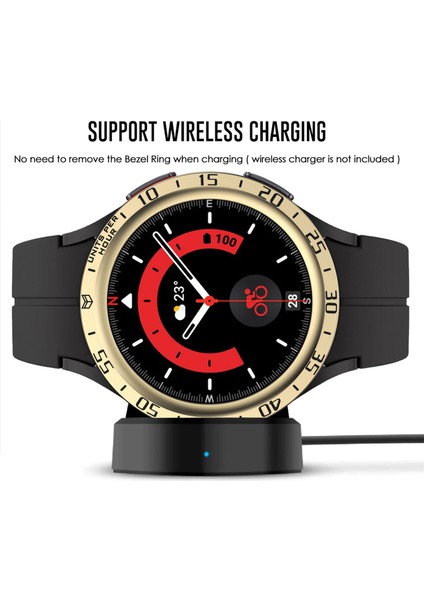 Samsung Galaxy Için Watch 5 Pro 45MM Metal Izleme Kılıfı Kapak Hızlı Bırakma Spor Izleme Vaka Koruyucusu Arama Plakalı (Yurt Dışından) fırsatları