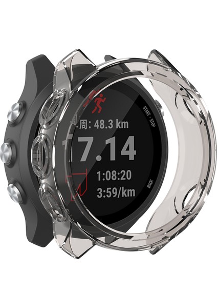 Garmin Forerunner 245/FORERUNNER Için Yumuşak Tpu Kılıf Kapağı Koruyucu Içi Içi Kılıf (Yurt Dışından)