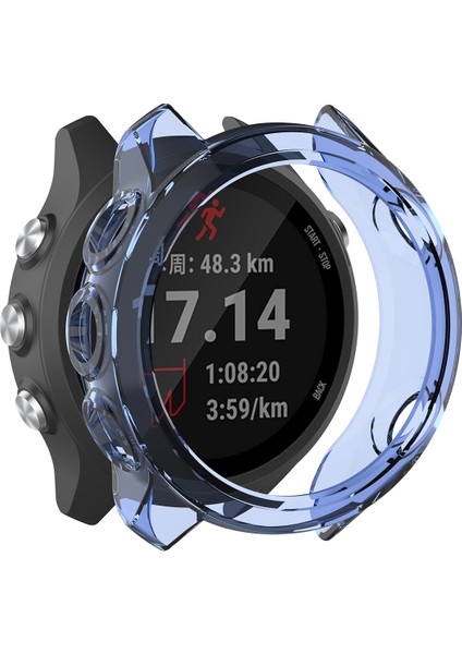 Garmin Forerunner 245/FORERUNNER Için Yumuşak Tpu Kılıf Kapağı Koruyucu Içi Içi Kılıf (Yurt Dışından)